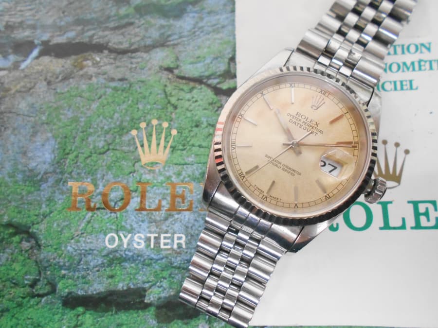 ロレックス　デイトジャストの買取実績　【亀田店/新潟市/新潟県】 新潟県新潟市にあるザ・ゴールド 亀田店の画像1