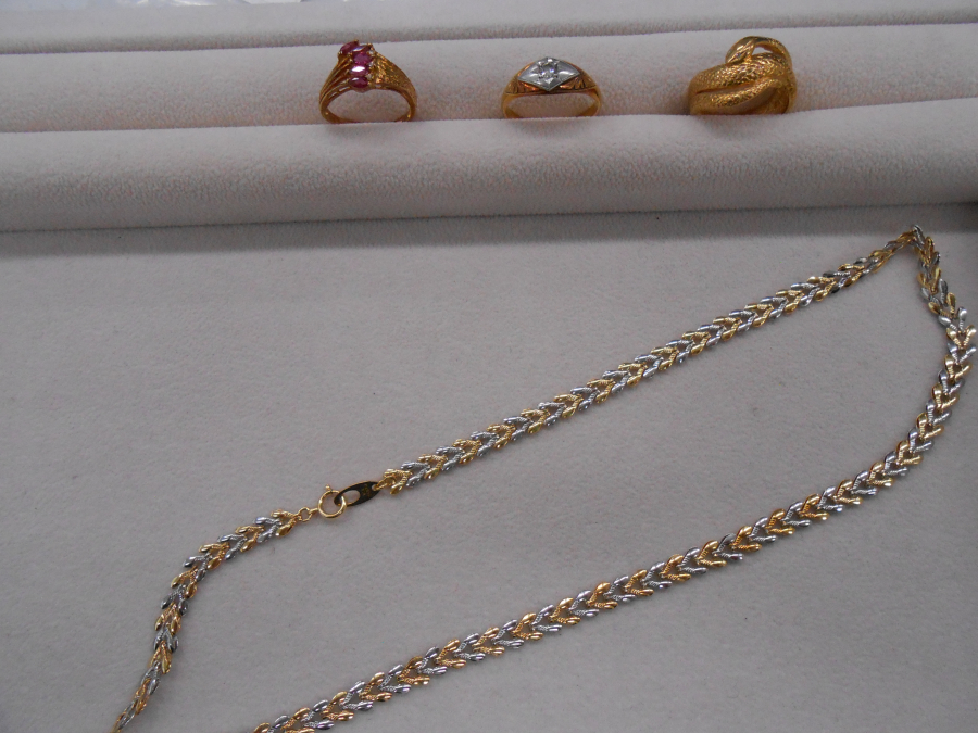 ダイヤ付き18金リングの買取実績【亀田店/新潟市/新潟県】