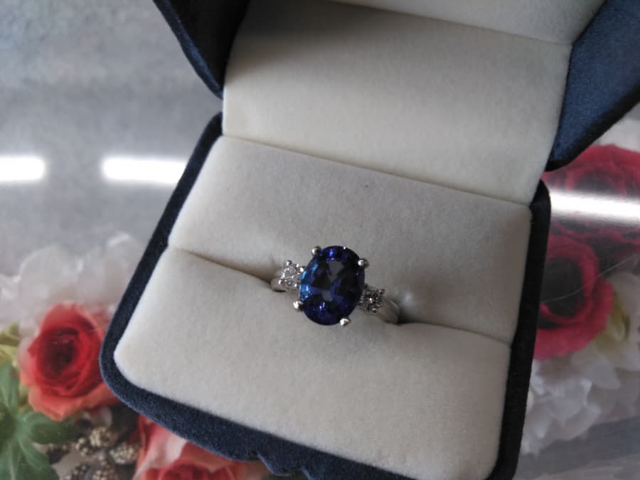 　色石リング　【亀田店】 新潟県新潟市にあるザ・ゴールド 亀田店の画像1