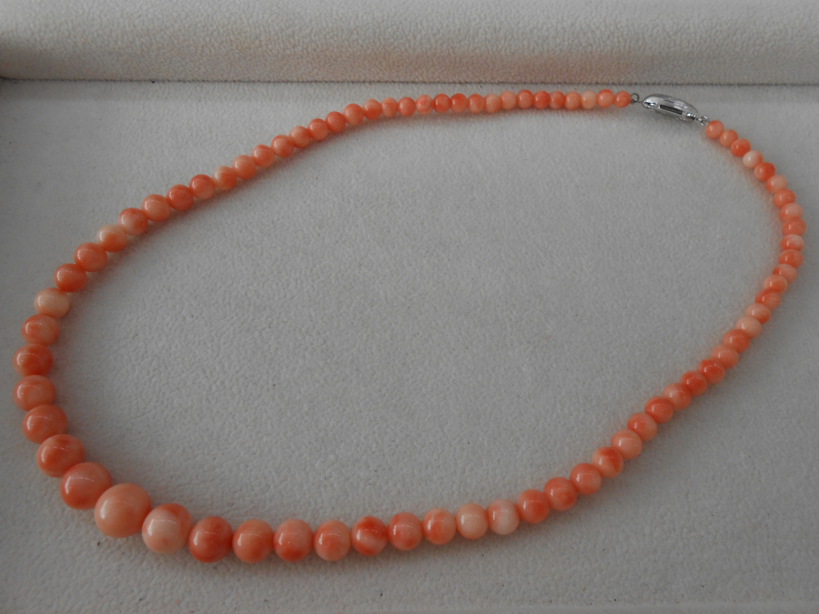 珊瑚のネックレスの買取実績【亀田店/新潟市/新潟県】 新潟県新潟市にあるザ・ゴールド 亀田店の画像1