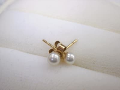 真珠のピアス　【亀田店】 新潟県新潟市にあるザ・ゴールド 亀田店の画像1