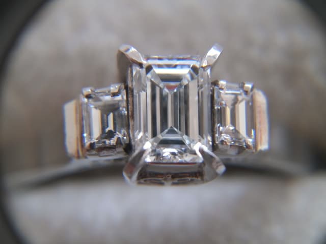 ダイヤモンド付リング　【亀田店】 新潟県新潟市にあるザ・ゴールド 亀田店の画像1