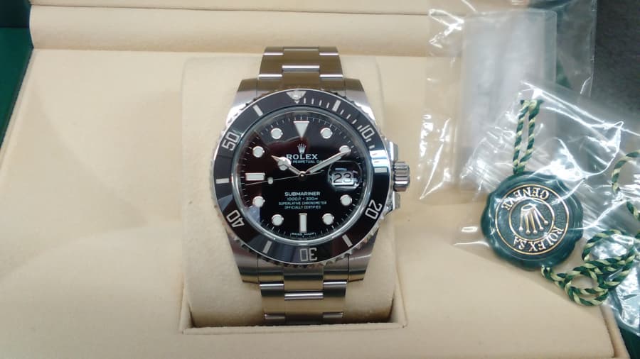 ロレックス・サブマリーナの買取実績【新発田店/新潟県/新発田市】 新潟県新発田市にあるザ・ゴールド 新発田店（※12/8に新発田イオンモール前店に移転いたしました） の画像1