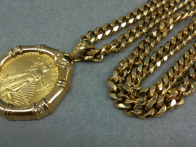 コイン付き喜平　【新発田店】 新潟県新発田市にあるザ・ゴールド 新発田店（※12/8に新発田イオンモール前店に移転いたしました） の画像1