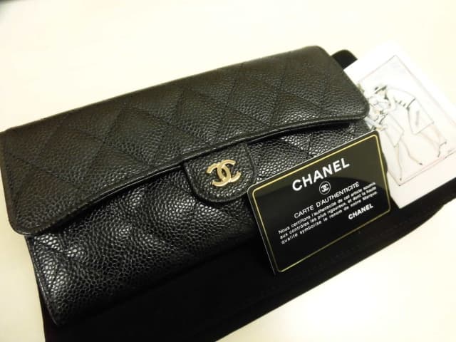 シャネル　マトラッセ長財布【新発田店】 新潟県新発田市にあるザ・ゴールド 新発田店（※12/8に新発田イオンモール前店に移転いたしました） の画像1