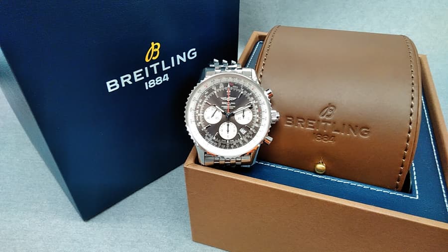 ブライトリング　ナビタイマーの買取実績【新発田店/新潟県/新発田市】 新潟県新発田市にあるザ・ゴールド 新発田店（※12/8に新発田イオンモール前店に移転いたしました） の画像1