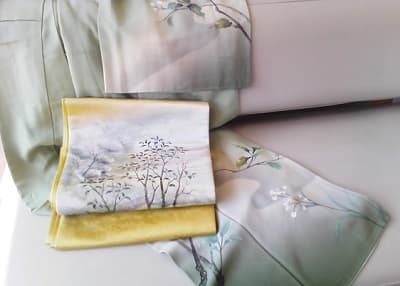 袋帯と正絹の着物 新潟県新発田市にあるザ・ゴールド 新発田店（※12/8に新発田イオンモール前店に移転いたしました） の画像1