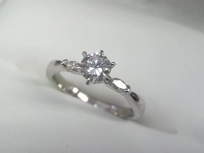 プラチナ900　ダイヤリング【新発田店】 新潟県新発田市にあるザ・ゴールド 新発田店（※12/8に新発田イオンモール前店に移転いたしました） の画像1