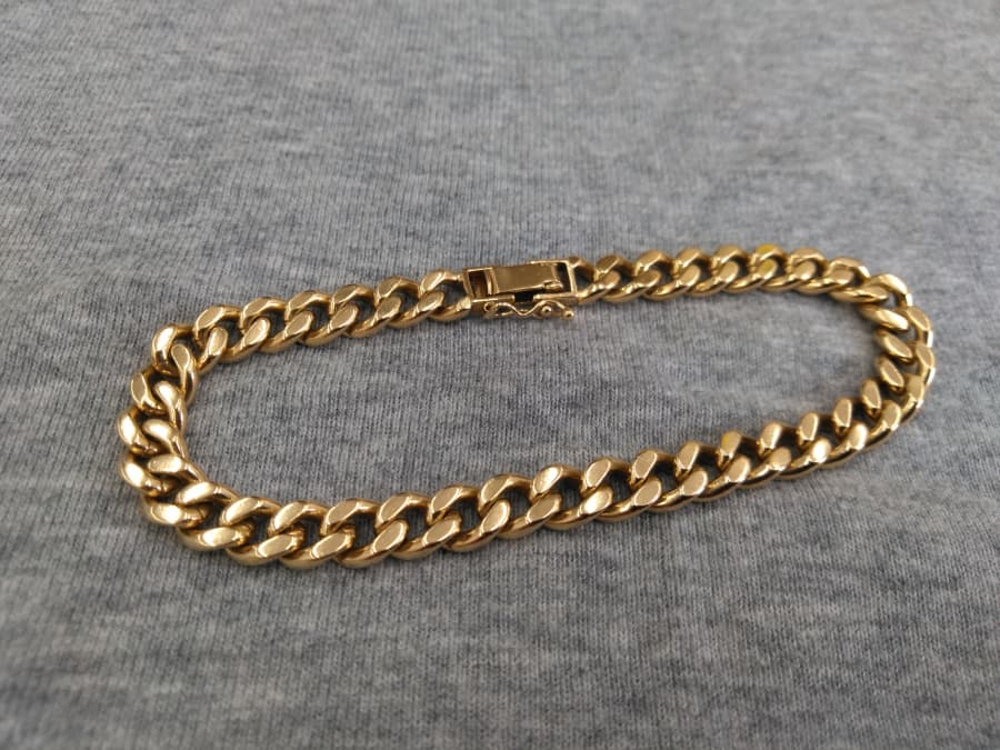 18金/喜平ブレスレットの買取実績【柏崎店/新潟県/柏崎市】 新潟県柏崎市にあるザ・ゴールド 柏崎店の画像1