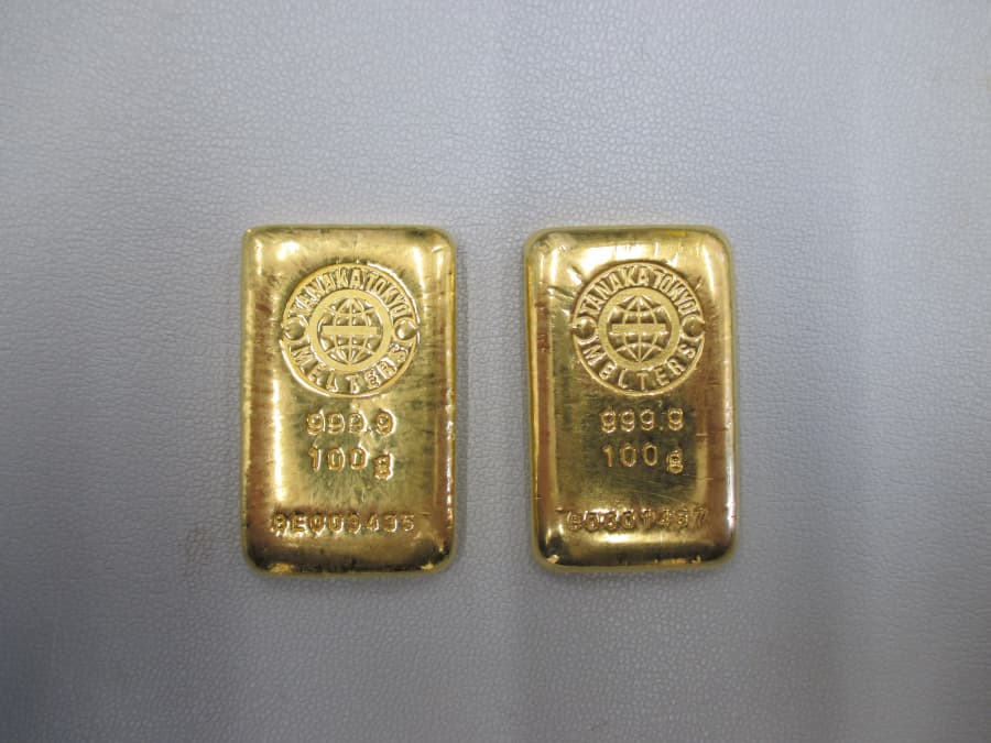 24金インゴットの買取り実績【柏崎店/新潟県/柏崎市】 新潟県柏崎市にあるザ・ゴールド 柏崎店の画像1