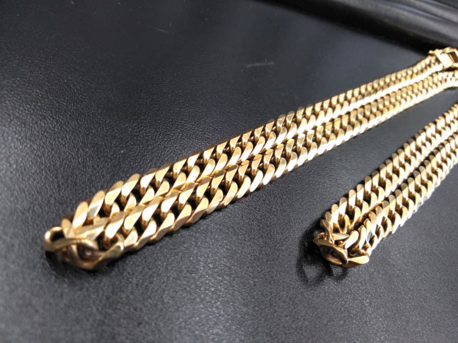 18金/喜平ネックレスの買取実績【柏崎店/新潟県/柏崎市】 新潟県柏崎市にあるザ・ゴールド 柏崎店の画像1