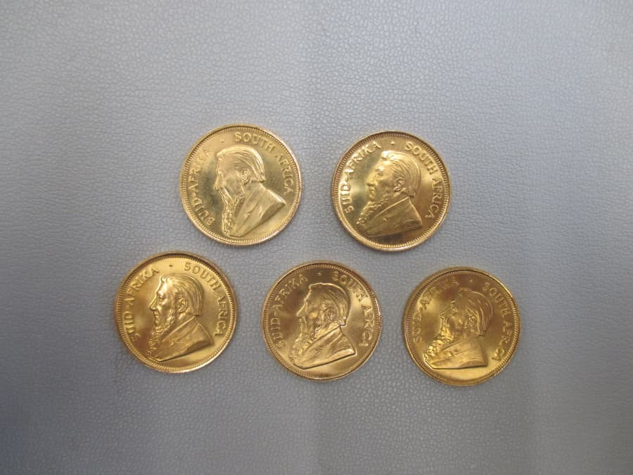 22金クルーガーランドコインの買取実績【柏崎店/新潟県/柏崎市】 新潟県柏崎市にあるザ・ゴールド 柏崎店の画像1