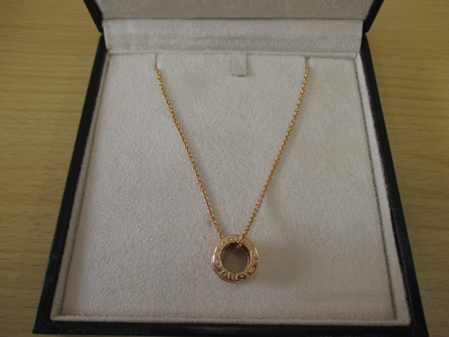 ブルガリB-zeroⅠネックレスの買取実績【柏崎店/新潟県/柏崎市】 新潟県柏崎市にあるザ・ゴールド 柏崎店の画像1