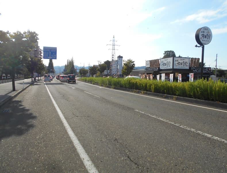 上越大通り･謙信公大通り方面からお車でお越しの場合