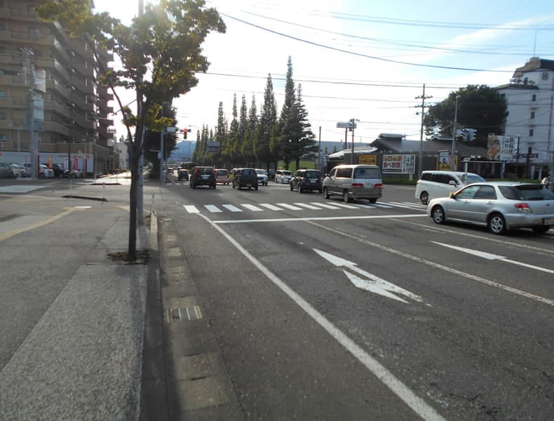 上越大通り･謙信公大通り方面からお車でお越しの場合