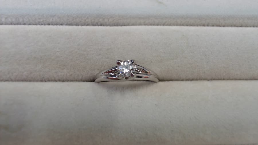 CHAUMET(ショーメ)ダイヤリングの買取実績【上越店/新潟県/上越市】 新潟県上越市にあるザ・ゴールド 上越店の画像1