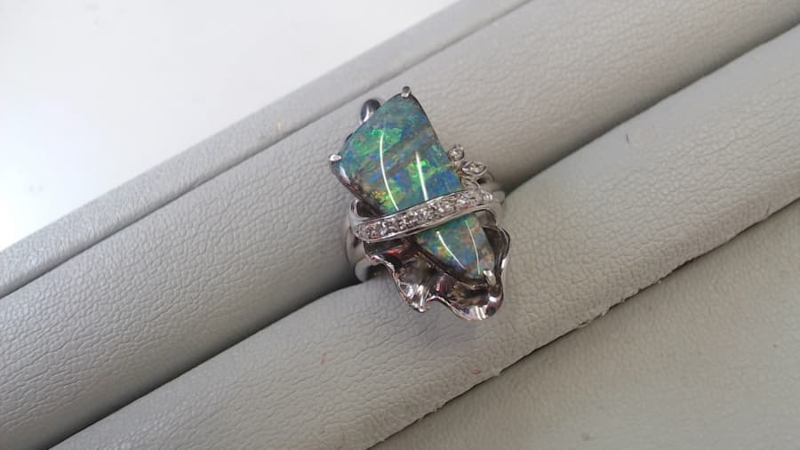 オパールリングの買取実績【上越店/新潟県/上越市】 新潟県上越市にあるザ・ゴールド 上越店の画像1