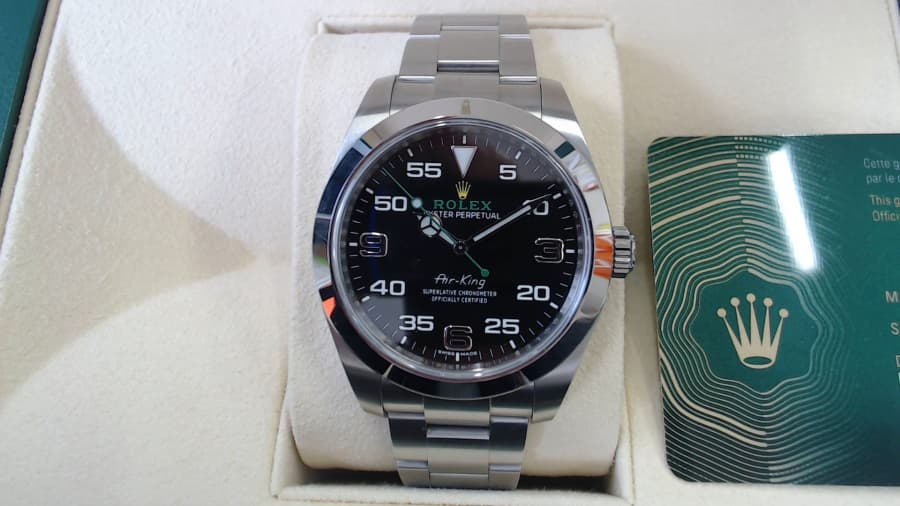 ロレックス☆エアキングの買取実績【上越店/新潟県/上越市】 新潟県上越市にあるザ・ゴールド 上越店の画像1