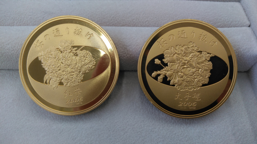 純金記念メダルの買取実績【上越店/新潟県/上越市】 新潟県上越市にあるザ・ゴールド 上越店の画像1