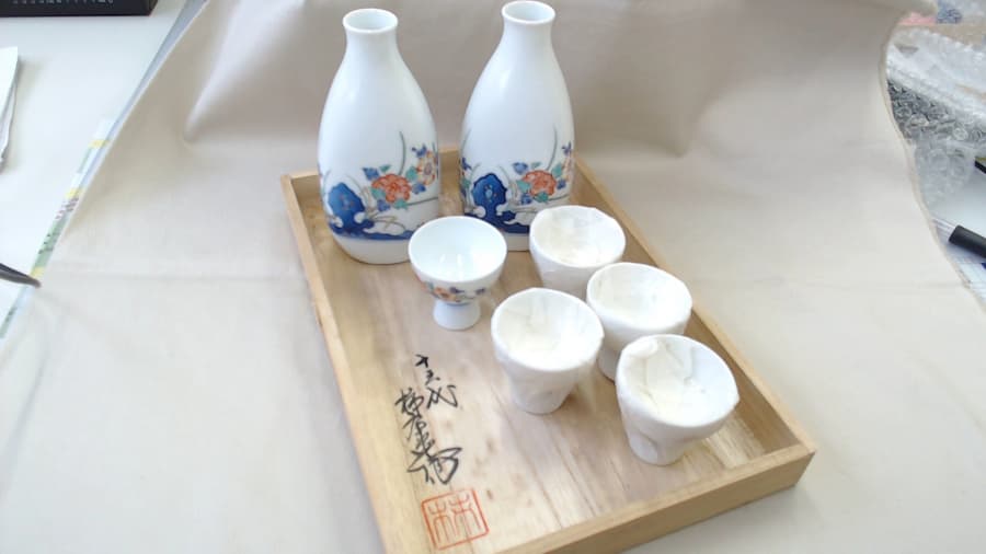 柿右衛門の酒器【上越店】 新潟県上越市にあるザ・ゴールド 上越店の画像1