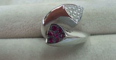 ダイヤ＆ルビーのプラチナリング【上越店】 新潟県上越市にあるザ・ゴールド 上越店の画像1