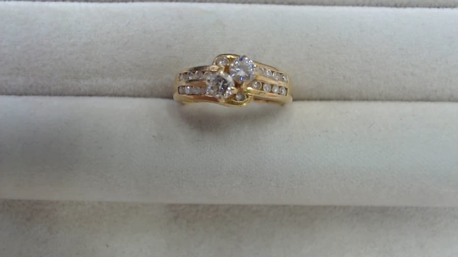 18金ダイヤリングの買取実績【上越店/新潟県/上越市】 新潟県上越市にあるザ・ゴールド 上越店の画像1