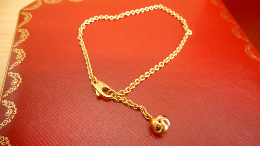 カルティエブレスレット買取実績【三条店/新潟県/三条市】 新潟県三条市にあるザ・ゴールド 三条店の画像1