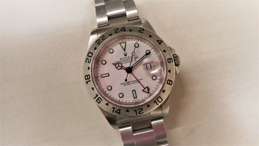 ロレックス・エクスプローラーⅡの買取実績【新潟県/三条市/三条店】 新潟県三条市にあるザ・ゴールド 三条店の画像1