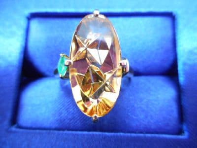 18金トパーズリング【三条店】 新潟県三条市にあるザ・ゴールド 三条店の画像1