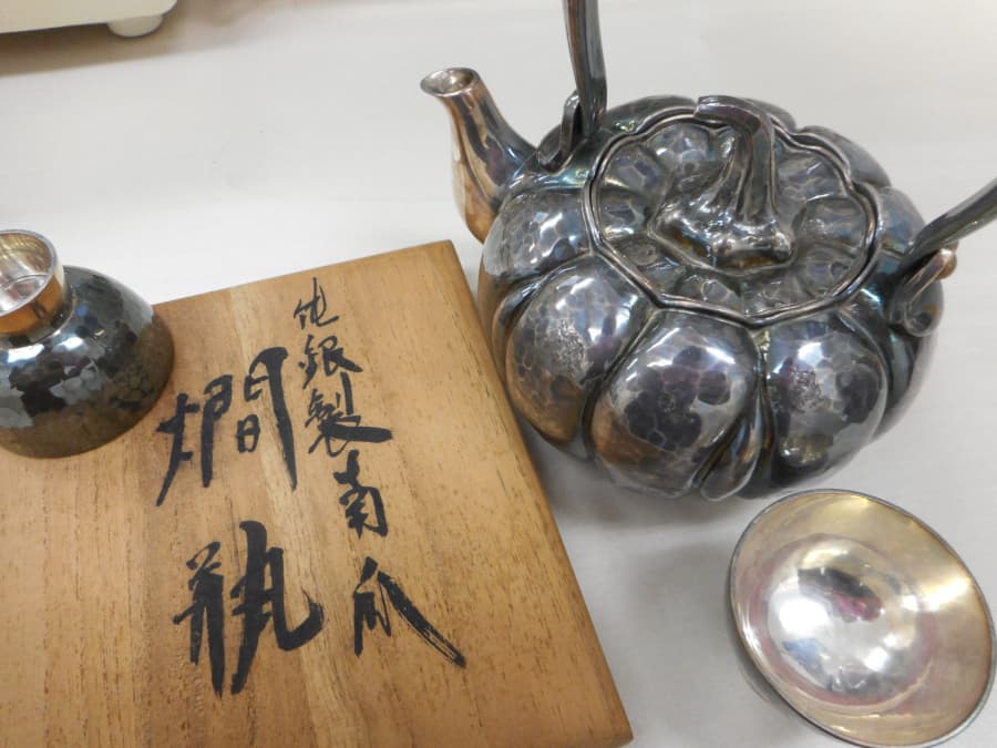 純銀製燗瓶【三条店】 新潟県三条市にあるザ・ゴールド 三条店の画像1