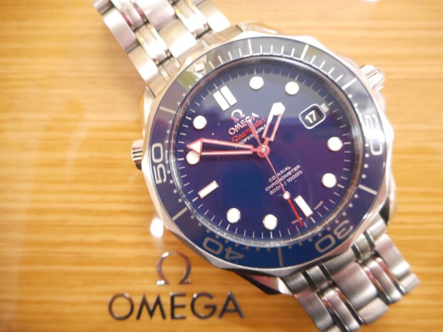 オメガ・シーマスター300　コーアクシャル の買取実績　【三条店】 新潟県三条市にあるザ・ゴールド 三条店の画像1
