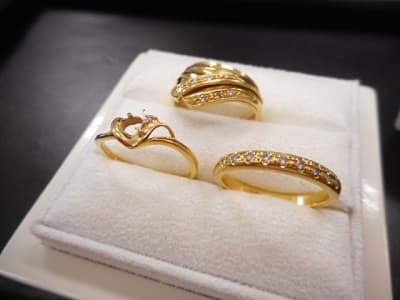 18金ジュエリー３点【三条店】 新潟県三条市にあるザ・ゴールド 三条店の画像1