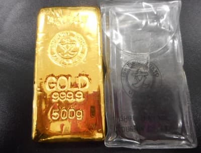 ５００グラム　インゴット　【三条店】 新潟県三条市にあるザ・ゴールド 三条店の画像1