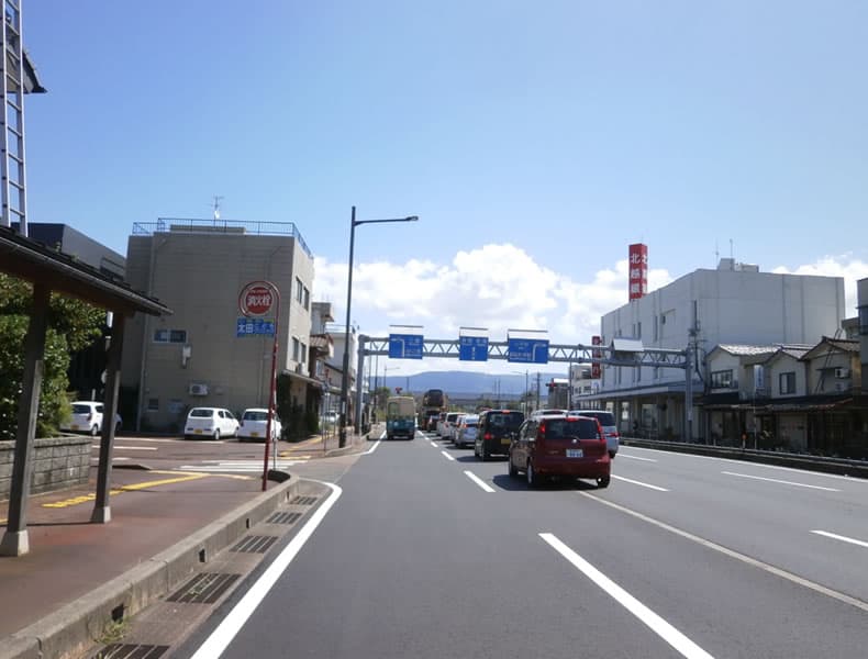 上越方面からお車でお越しの場合