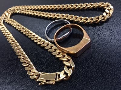 18金　プラチナ　ネックレス・リング　　【長岡店】 新潟県長岡市にあるザ・ゴールド 長岡店の画像1