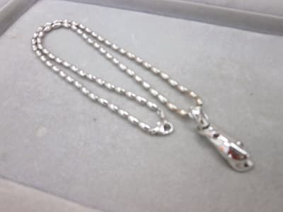 18金ホワイトゴールド　ネックレスの買取実績　　【長岡店/新潟県/長岡市】 新潟県長岡市にあるザ・ゴールド 長岡店の画像1