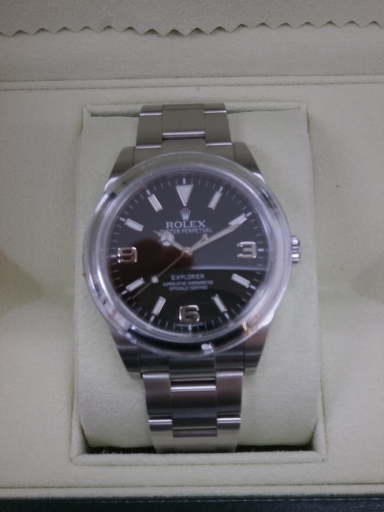 ロレックス　エクスプローラⅠの買取実績【長岡店/新潟県/長岡市】 新潟県長岡市にあるザ・ゴールド 長岡店の画像1