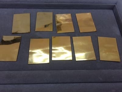 24金　プレート　　【長岡店】 新潟県長岡市にあるザ・ゴールド 長岡店の画像1