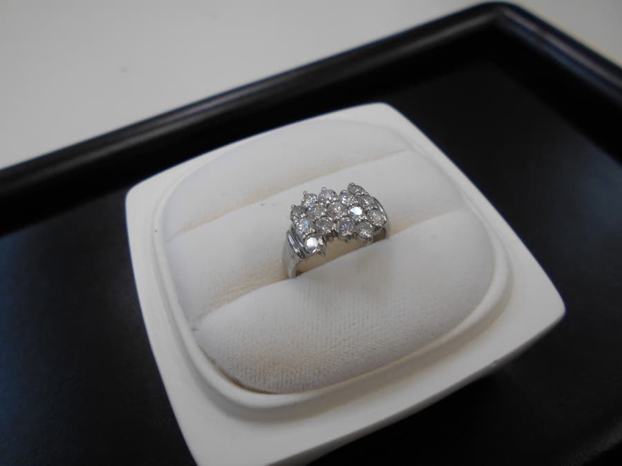 メレダイヤ付きプラチナリング買取り実績【新潟中央店/新潟県/新潟市】 新潟県新潟市にあるザ・ゴールド 新潟中央店（※新潟上近江店に移転いたしました）の画像1