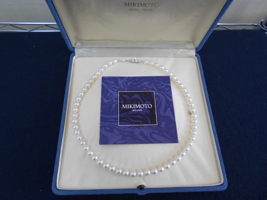 ミキモトのパールのネックレス買取実績【新潟中央店/新潟県/新潟市】 新潟県新潟市にあるザ・ゴールド 新潟中央店（※新潟上近江店に移転いたしました）の画像1