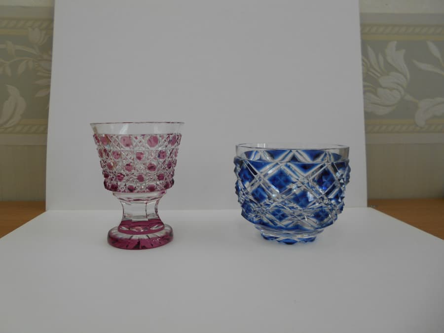 薩摩切子の買取実績【新潟中央店/新潟県/新潟市】 新潟県新潟市にあるザ・ゴールド 新潟中央店（※新潟上近江店に移転いたしました）の画像1