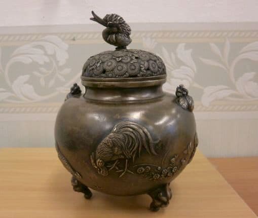 銀製　香炉【新潟中央店】 新潟県新潟市にあるザ・ゴールド 新潟中央店（※新潟上近江店に移転いたしました）の画像1