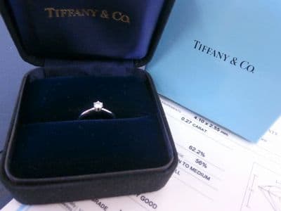 ティファニー　ダイヤモンドリング【新潟中央店】 新潟県新潟市にあるザ・ゴールド 新潟中央店（※新潟上近江店に移転いたしました）の画像1