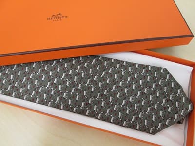 エルメス　ネクタイ　【新潟中央店】 新潟県新潟市にあるザ・ゴールド 新潟中央店（※新潟上近江店に移転いたしました）の画像1