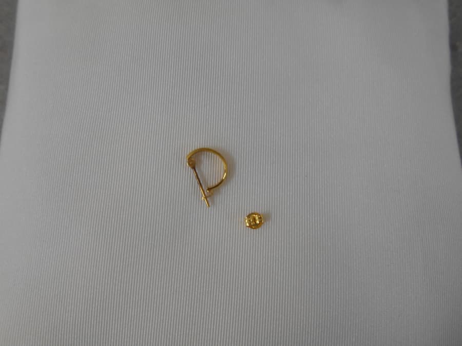 １８金ピアスの買取り実績【新潟中央店/新潟県/新潟市】 新潟県新潟市にあるザ・ゴールド 新潟中央店（※新潟上近江店に移転いたしました）の画像1