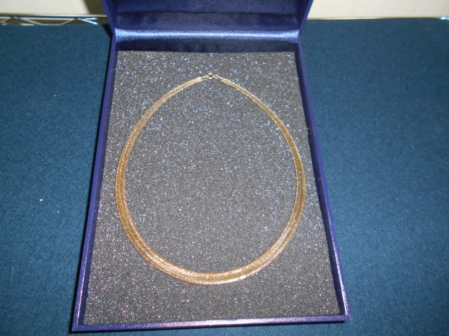 １８金ネックレスの買取実績.【新潟中央店/新潟県/新潟市】 新潟県新潟市にあるザ・ゴールド 新潟中央店（※新潟上近江店に移転いたしました）の画像1