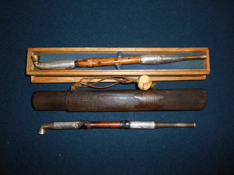 煙管（きせる）の買取り実績【新潟中央店/新潟県/新潟市】 新潟県新潟市にあるザ・ゴールド 新潟中央店（※新潟上近江店に移転いたしました）の画像1