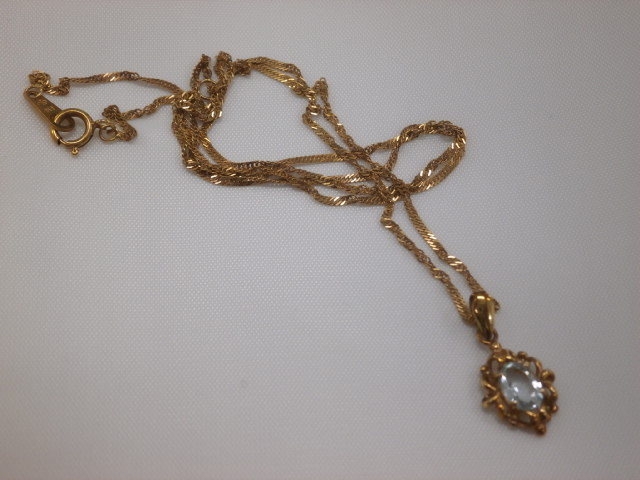 色石ネックレス買取実績【新潟西店/新潟県/新潟市西区】 新潟県新潟市にあるザ・ゴールド 新潟西店の画像1