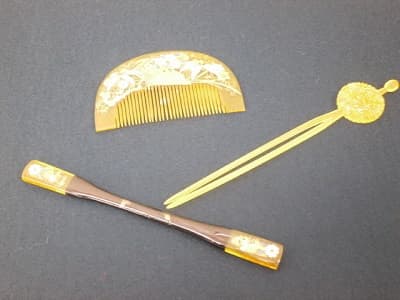 鼈甲簪セット【新潟西店】 新潟県新潟市にあるザ・ゴールド 新潟西店の画像1