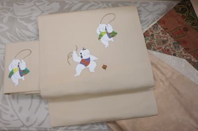 名古屋帯　唐子【新潟西店】 新潟県新潟市にあるザ・ゴールド 新潟西店の画像1